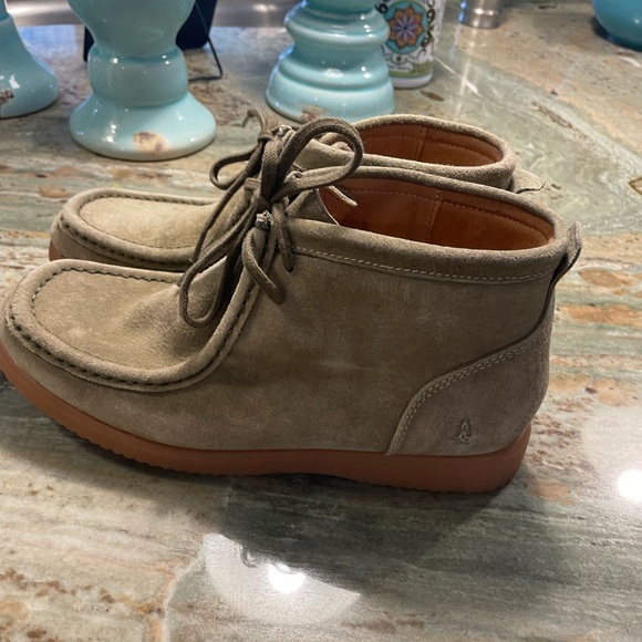 Hush Puppies Men's Bridgeport 2 Chukka Boots in taupe suede - size 7.5 - Picture 2 of 9
